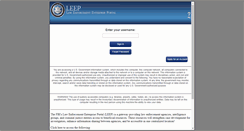 Desktop Screenshot of cjis.gov