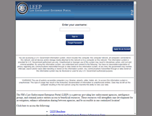 Tablet Screenshot of cjis.gov